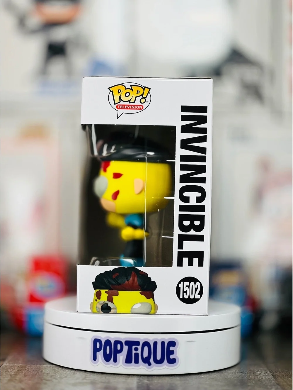 Invincible with Broken Mask Bloody Funko Pop! #1502